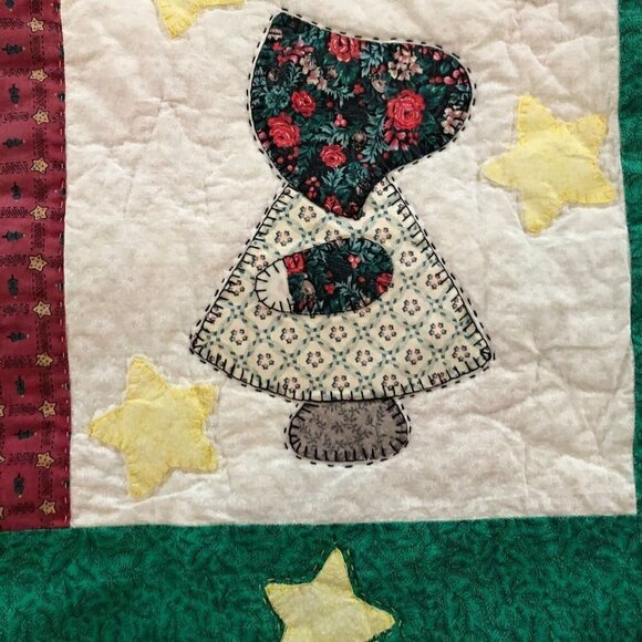 Vintage Sunbonnet Sue Wall Hanging Sz 33"x33" #719 - Picture 2 of 6